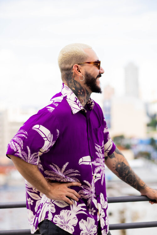 Camisa Tucano Roxo