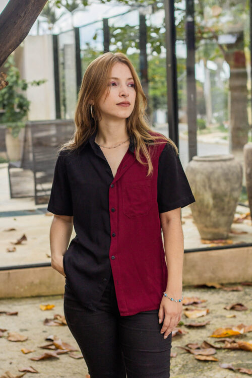 Camisa Duo Vinho 2