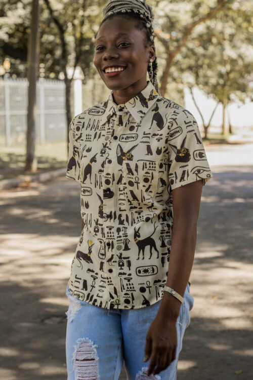 Camisa Gatos Egípcios