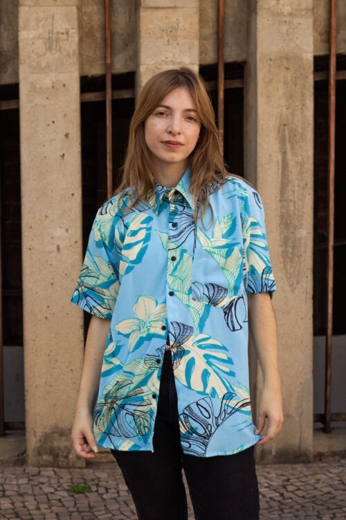Camisa Adão Azul