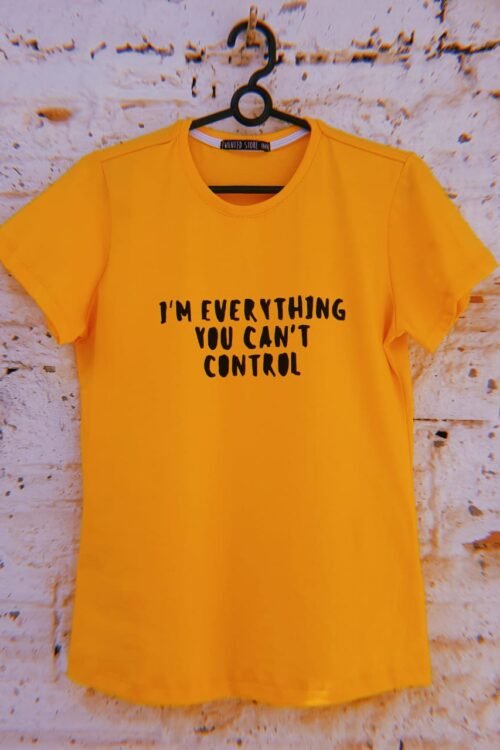 Camiseta Can’t Control