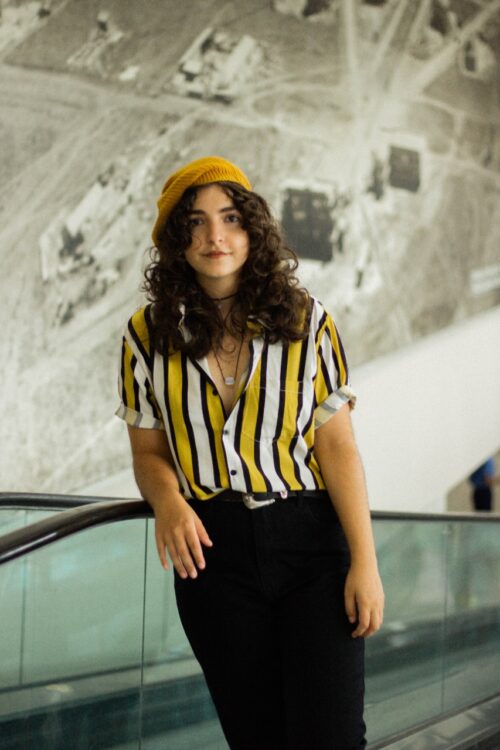 Camisa Listrada Amarelinha