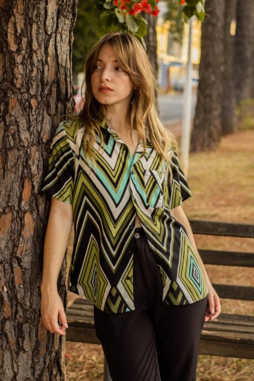 Camisa Pilar Verde