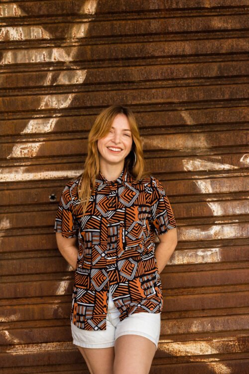 Camisa Tribal Preta