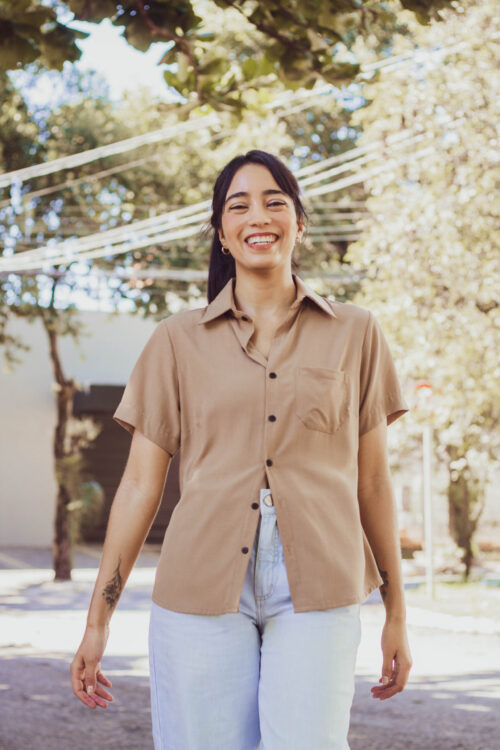 Camisa Caqui