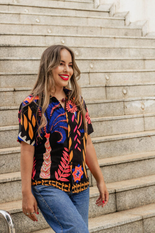 Camisa Oásis Amarela
