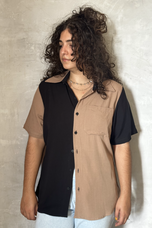 Camisa Duo Caqui