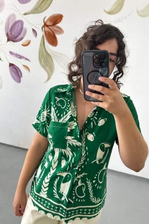 Camisa Cajuzinha Verde