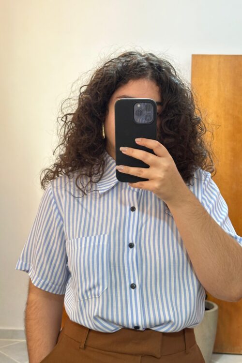 Camisa Listrada Azul Fresh